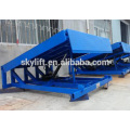 loading 10t manual hydraulic dock levelers